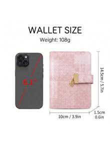 Pomelo Best Pink Plaid RFID Blocking Passport Cover Multi Card Slot Travel Wallet For Women, Passport Holder - Multicolor - View 3