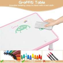 Kselythan Kids Dry Erase Boards - Pink - View 6