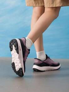 Skechers Women's Urban ExploreL Outdoor Quilted Casual Sports Walking Shoes 180277-PRBK - Purple/Black - View 4