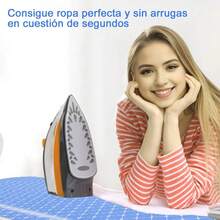 Tabla de planchar plegable altura ajustable superficie engrosada almacenamiento compacto hogar dormitorio lavandería soporte estable fácil guardar - por defecto - Ver 4