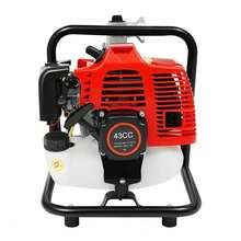 Gasoline Engine Water Pump 2-Stroke Engine Water Pump 43CC Water Transfer Pump  1.25KW/1.7hp - Red and Black - View 5