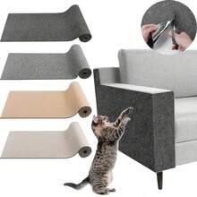 Baofeng 1 Stück Kratzschutz für Möbel langanhaltend Kratzpad mit selbstklebender Rückseite, geeignet für Sofa, Couch, Wand, Katzenbaum und DIY-Kratzbrett zum Klettern für Katzen - Größenauswahl - Übersicht 1
