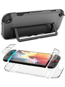 Compatible With Switch 2, Storage Bag, Data Cable, Protective Case, Controller Joystick Caps, Tempered Glass Screen Protector Set, Can Store Game Console And Accessories, Equipped With Game Card Slots. Anti-Drop, Anti-Shock, Anti-Scratch, Waterproof, Practical Game Accessories - View 15
