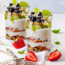 10/50/100pcs 100ml Straight Cylinder Transparent Plastic Mousse Cups, Durable Clear Dessert Cups For Tiramisu, Pudding, Jelly, Cheesecake, Suitable For Weddings, Birthdays, Buffet Parties And Dessert Tables - Transparent - View 10