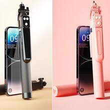 1.7m Selfie Tripod, Portable Camera Tripod With Wireless Remote Control, 360° Rotation, Suitable For Video Recording And Live Streaming - one-size - View 5