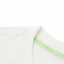 LI-NING Unisex WADE X Timothy Goodman Co-Branded Cooling Comfort Oversized Graphic Casual Tee AHSW537 - White - View 8
