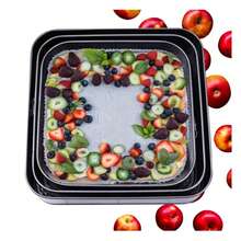 Square Cake And Torte Baking Forms Set Of 3 (20-24) - View 6