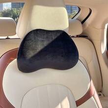 1pc Car Headrest Pillow, Memory Foam Lumbar Support Cushion For Car Seat, Neck Pillow And Back Support For Driving - A - View 15