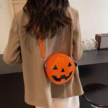 Gift Handle Shopping Bag - Orange - View 2