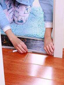 2/4PCS/157.5/314.9 Inch Door And Window Sealing Strip Soundproof Door And Window Foam Backing Soundproof Sealing Tape Dustproof Sealing Strip - Multicolor - View 6