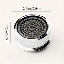 20-Pack Kitchen Sink Faucet Aerators, 24mm Female Threaded Nozzle Inserts With Wrench, Bubbler And Water Filter Adaptor, Replacement Parts For Taps, No Electricity Required, Universal Bathroom And Kitchen Accessories - A - View 6