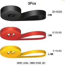 Resistance Bands For Fitness, Home Gym Workout Equipment, Muscle Training Elastic Bands - Multicolor - View 18