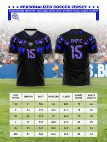 Customized Uruguay National Football Team Jersey, Personalized Logo, Number, Team Name And Player Name Sports - Black - View 2