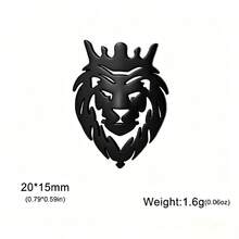 1 Lion Men's Brooch Casual Party Costume Accessory Groom's Wedding Suit Accessory Birthday Gift - Multicolor - View 9