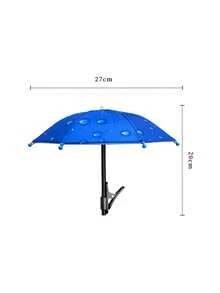 Outdoor Waterproof Anti-Glare Phone Sunshade Umbrella, Built-In Bracket, Mini Umbrella, Essential For Travel, Vacation Camping And Delivery Services - Multicolor - View 26