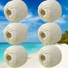 100g Hollow Yarn 2mm Linen Doll Handmade Crochet Knitting DIY Stiff Yarn For Bags And Hats - 6-pack - View 15