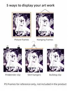 1pc FramelessY2K Pop Star Canvas Poster, Singer Wall Art Decor For Bedroom, Living Room, Dorm Essentials, Funky Vintage Prints For Back To School, College Room - Y2K - View 7