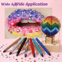 3/4/5mm Mixed Color Crystal Rhinestone Decor Set, Suitable For Clothing, Cups, Shoes, Fabrics, Diamond Art Supplies, Shiny Decorations, Craft Supplies, Diamond Painting Decoration And Other Rhinestone DIY - 24 Colors - View 4