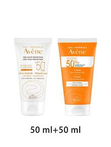 Avene 【組合裝】Sun Care 極高防護礦物防曬霜 SPF50+ 50ml + 防曬乳 SPF50+ 50ml - 無色 - 查看 2