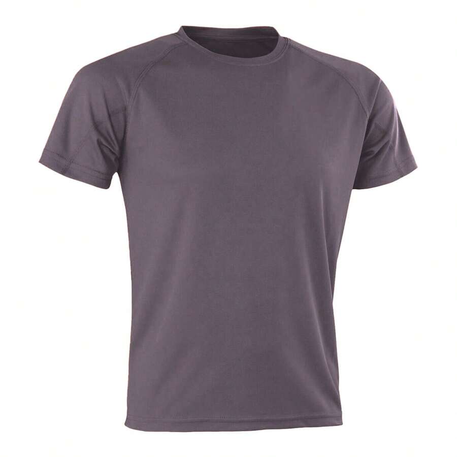 Spiro Mens Aircool T-Shirt - Grey - View 1