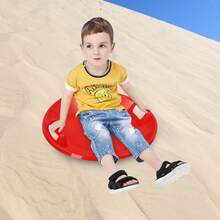 Skateboard Round With Brake Ski Disc Universal Ski Disc Ski Sandboard Skating Ice Skating Board - Red - View 6