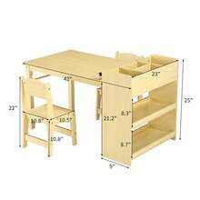 Kids Desk Chairs - Yellow - View 2