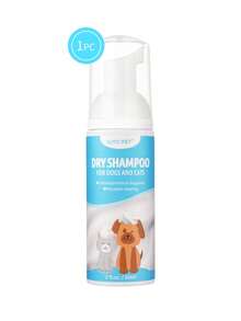 GJYC PET 2 Fl Oz 無水乾洗泡沫深層清潔柔順理結保濕寵物毛髮護理產品，適用於幼貓與成貓，清新香氣 - 藍色 - 查看 10