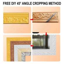 1pc 3.15in X 90.55in Self-Adhesive Thickened Waistline Baseboard, Door Frame Background Wall Border, Edge Sealing Strip - A - View 9