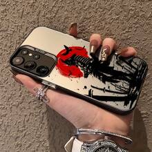 Retro Japanese Samurai Phone Case Compatible With Samsung Galaxy S25 S24 S23 S22 S21 S20 FE Ultra Plus 4G 5G, Featuring A Matte Anti-Drop Back Cover. - 透黑 - 查看 6