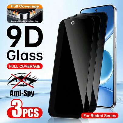 Yezodawee OG Premium 28° Privacy Tempered Glass Screen Protector, Full Coverage High Definition Anti-Fingerprint Film, Oil-Proof Dust-Proof Water-Proof, High Hardness Scratch-Resistant, Restores Bare Screen Touch, Compatible With 10 4G, 10A, 10C, 12, 12C, 13, 13C, 13X, 14C, 15, 15C, 9A, 9C, A1, A2, A3, A3X, A4, A5 And Note Series