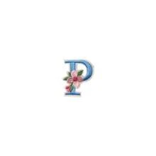 1/26pcs Computer Embroidered Floral Multi-Color English Letter A-Z Badge Patch, Clothing Accessory Decorative Patch With Back Adhesive Embroidery Fabric - Multicolor - View 63