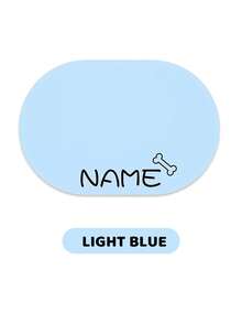Personalized Custom Absorbent Dog Food Mat, Colorful Pet Feeding Mat, Personalized Dog Food Mat With Pet Name, Personalized Dog Mat, Can Be Customized According To Your Dog's Name, Perfect For Protecting Floors And Keeping Feeding Area Clean - Multicolor - View 6