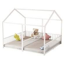 Bed Frame Kids Bed 90x200cm - House Design - 白色 - 查看 6