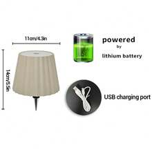 LED Smart Lighting 3-Color Table Lamp - Touch Control, USB-C Charging Port, Switch Control Color Temperature/Dimming, Portable Bedside Night Light, Metal Lampshade Direct Plug Bottle Stopper Design, Atmosphere Enhancement Lighting - Perfect For Living Room, Bedroom, Dining Room, Bar, Creative DIY Gift - Bottle Lamp - View 15
