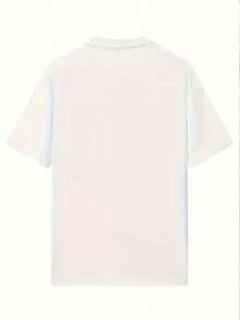 Women's Short Sleeve T-Shirt With Letter Print, Casual Style, Loose And Soft Fit, Fast Local Delivery - 白色 - 查看 4