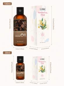 1瓶 100ml/30ml 檀香精油，芳香療法油，適用於居家香氛、擴香機、加濕器、DIY手工皂、蠟燭製作、辦公室放鬆、家庭聚會，持久留香，送給朋友的禮物 - 檀木精油 - 查看 5