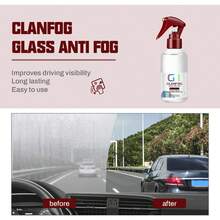 JB-XPCS 3.38 Fl Oz GLANFOG Car Anti-Fog Glass Coating, Anti-Fog Spray, Long-Lasting Defogging Agent, Car Care Defogging Product For Automotive Rearview Mirrors & Accessories - Multicolor - View 4