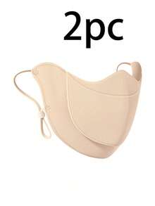 Adecuado para beber agua. Máscara facial de protección solar de verano, a prueba de viento y cálida, con diseño divisor adecuado para hombres y mujeres. Talla adulta talla grande gruesa. Máscara con fuerte protección solar y función de sombreado. Adecuado para ciclismo y senderismo al aire libre. Artículos esenciales de protección solar en verano - Multicolor - Ver 17