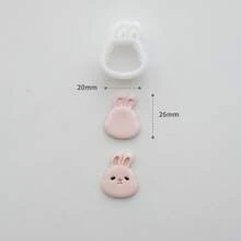 Mini Cute Animal Face Polymer Clay Cutter Set, Cat Dog Bear Bunny Head Shape DIY Earrings Pendant Jewelry Making Handmade Clay Mold Tools - Mini Cute Animal - View 10