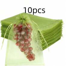 1pc Pop-Up Plant Protection Net Cover, Foldable Mesh Raised Garden Bed Cage With Reinforced Frame, Bird And Pest Barrier, Suitable For Succulents, Vegetables, Flowers, Outdoor Backyard Patio Gardening Supplies, Portable Plant Protection Tent - A - View 10