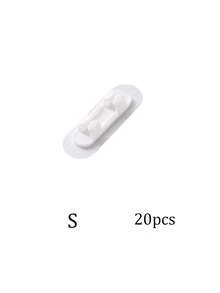 5/15/20pcs No-Drill Cable Clips, Socket Cable Network Cable Data Cable Fixing Clips, Self-Adhesive Network Cable Organizer, Cable Clips, No-Nail Organizer - Clear - View 14