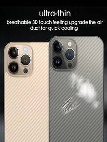 5IN1 3Pcs Privacy Anti Peeping Screen Protector Tempered Glass Film Compatible With Samsung Galaxy S26 S25 S24 S23 S22 S21 Compatible With Xiaomi 17T 15T Compatible With Redmi Note 14 13 And More Models With 2pcs Carbon Fiber Protective Back Film - Black - View 11
