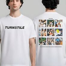 turnstileA Coachella 2026 Festival Indio California Merch Archives Photo T-Shirt - Weiss - Übersicht 1