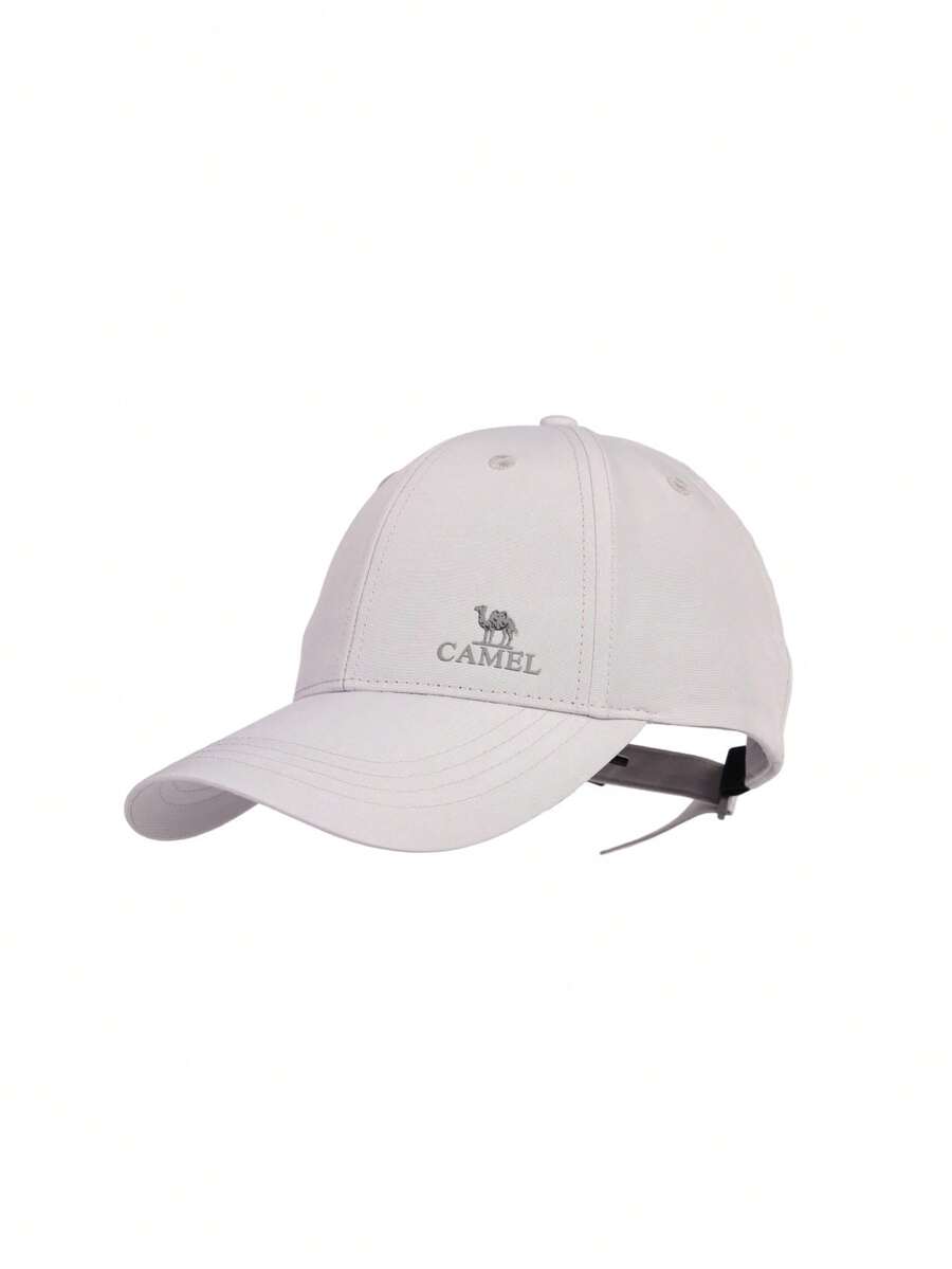 CAMEL CROWN Unisex Baseball Cap New Summer Sun Protection Sports Tennis Hat Face-Slimming Sun Hat - Silver Gray - View 1
