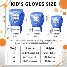 FIVING Kids Boxing Gloves & Punch Mitts 4oz 6oz, Youth Sparring Kickboxing Training Set For Boys Girls, Children Boxing Equipment Birthday Gift For Home Gym Practice - Multicolor - View 7