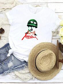 Women T-Shirts - White - View 1