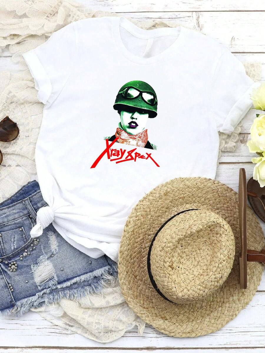 Women T-Shirts - White - View 1