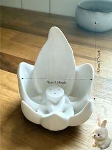 Creative Lotus Shaped Aromatherapy Burner, Home Fragrance Decor, Helps Regulate Mood, Purify Air, Assist Sleep, Meditation And Relaxation. Essential Fragrance Tool For Yoga And Meditation Enthusiasts - Creative Lotus-shaped Aroma Burner - View 9