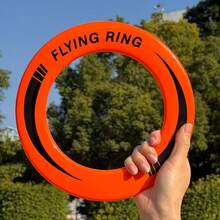 1pc Hollow Flying Ring Outdoor Sports Equipment, Round , Outdoor Sports/Fitness/Competition/Family Games, Suitable For Christmas, Halloween, Easter, Birthday, New Year, Father's Day, Thanksgiving, Holiday Gifts - Multicolor - View 8