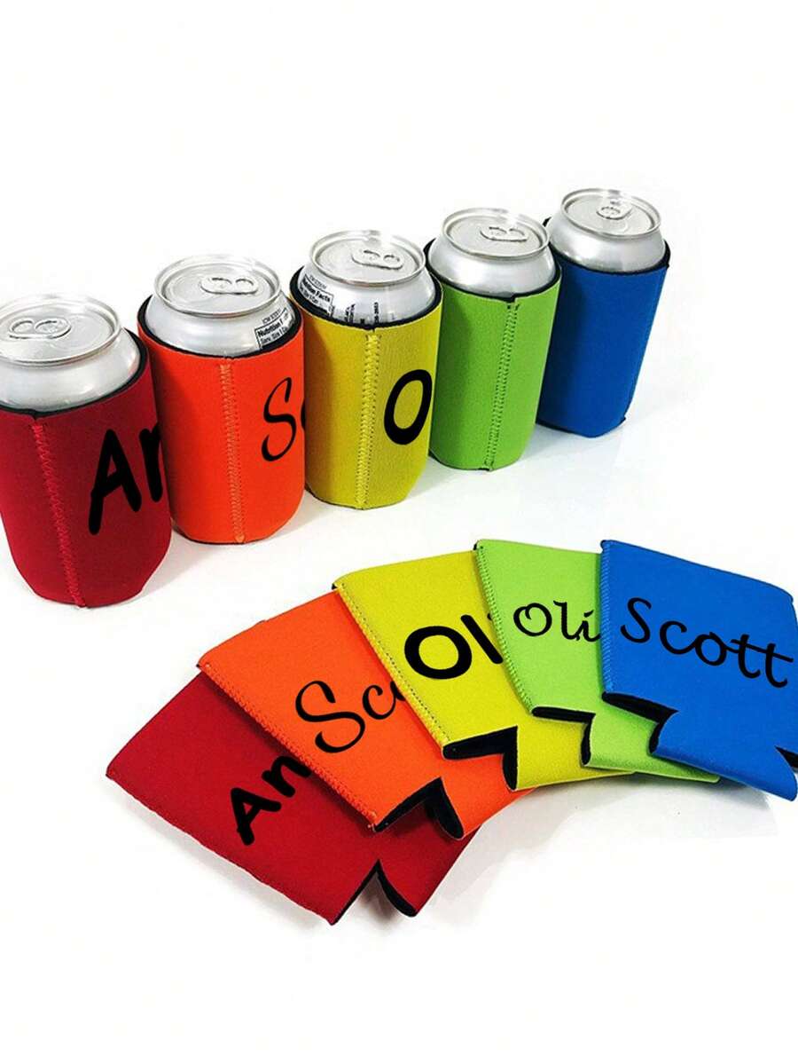 Personalized Custom Diving Material Cup Lid, Customizable Text, RPET Material, Cola Cup Lid, Water Bottle Lid, Beer Lid, Bottom-Connected Cola Cup Lid, Insulated Bottom-Connected Can Lid, Bottle Cap, Water Cup Lid - Multicolor - View 1